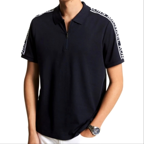 Michael Kors Other - Michael Kors Black Men's Casual Polo Shirt